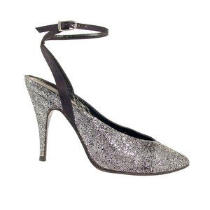 STUART WEITZMAN Neiman Marcus Vintage Glitter Heel